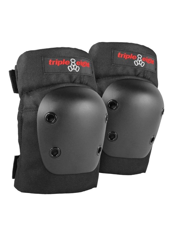 Triple 8 Street 2-Pack Knee And Elbow Pad Set, Large, Black  - Image 3