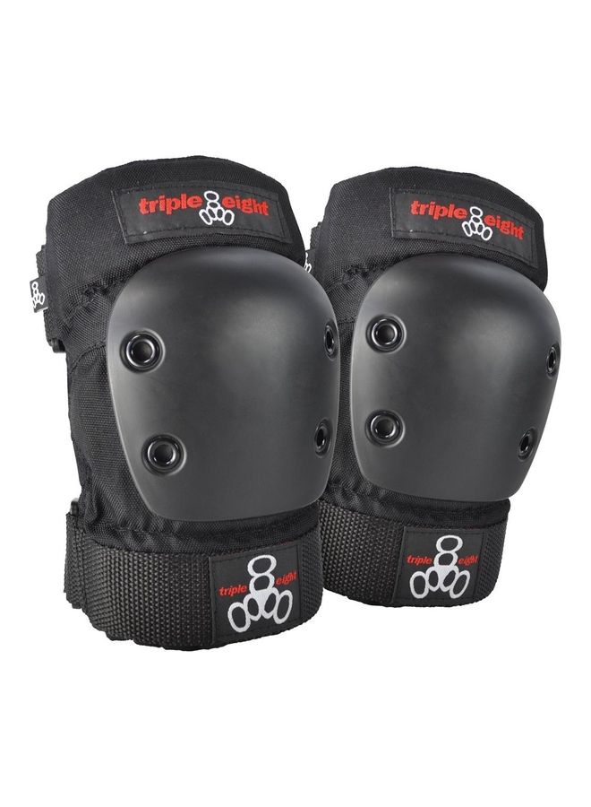 Triple 8 Park Skateboarding Pad Set With Kp 22 Knee Pads And Ep 55 Elbow Pads, Small , Black  - Image 3