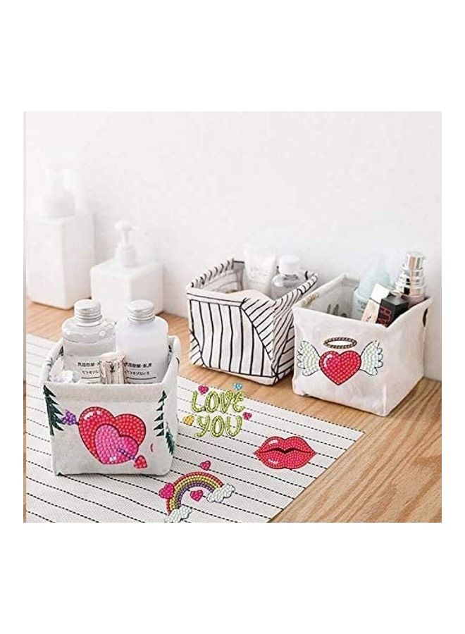 مس تيارا مجموعة تطريز اللوحات الفنية بالألماس بتصميم يونيكورن وقوس قزح مكونة من 9 قطع يمكنك صنعها بنفسك - Image 2