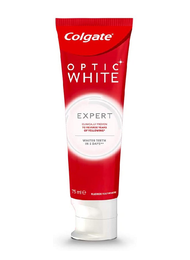 Colgate - Optic White Expert Toothpaste 75ml - Image 1