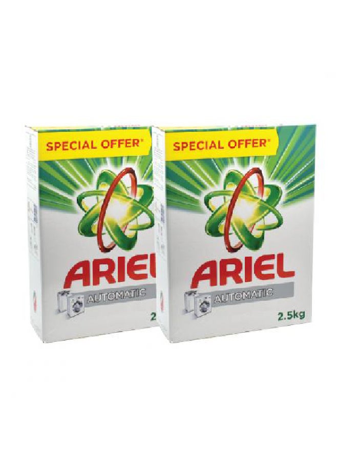 Ariel - Automatic Laundry Powder Detergent 2.5kg Pack Of 2 - Image 1