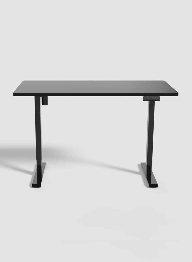 Switch - Height Adjustable Desk Computer Table Used As Study Office Table Or Gaming Table, Tabletop Size 120*60 Black Height Adjustable Range: 70Cm-120Cm Single Motor Black 82*5*27*15*5.8cm - Image 1