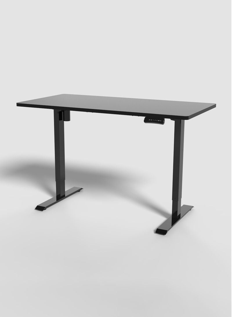 Switch - Height Adjustable Desk Computer Table Used As Study Office Table Or Gaming Table, Tabletop Size 120*60 Black Height Adjustable Range: 70Cm-120Cm Single Motor Black 82*5*27*15*5.8cm - Image 1