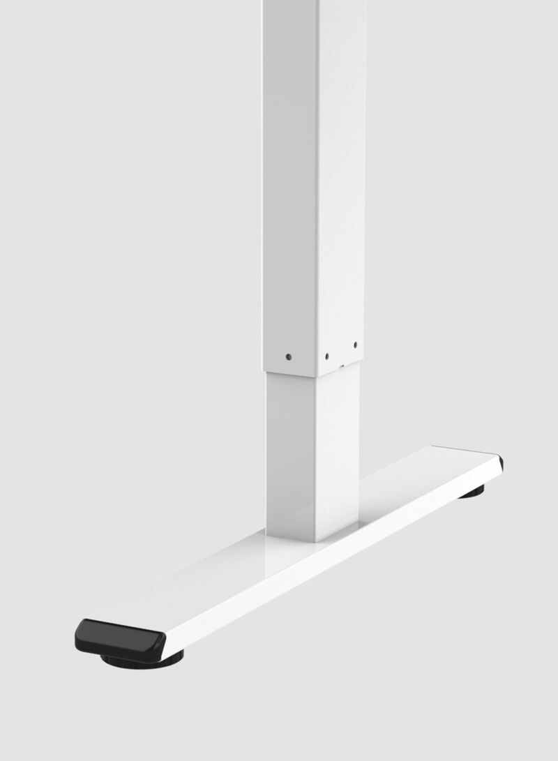 Switch - Height Adjustable Desk Computer Table Used As Study Office Table Or Gaming Table, Tabletop Size 140*70 White Height Adjustable Range: 70Cm-120Cm Single Motor White - Image 1