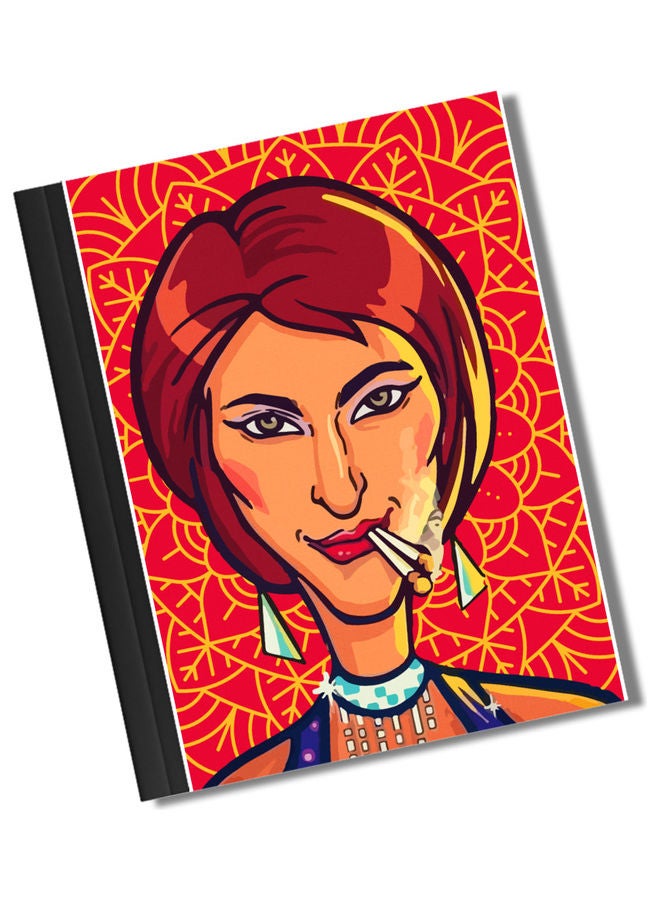 LIT - Kukoo Sacred Games Cover Printed A4 Notebook Multicolour - Image 1