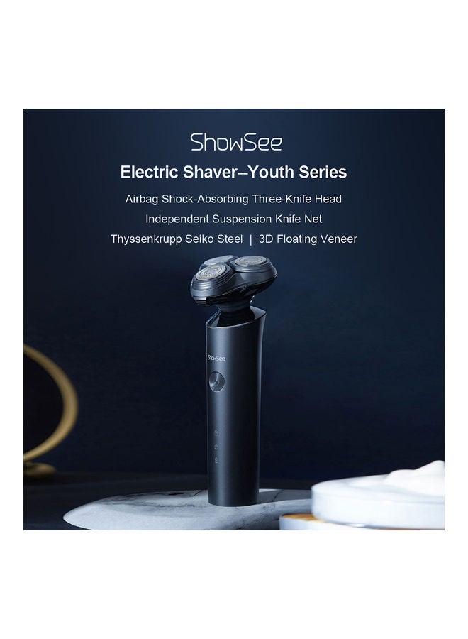 ShowSee Rechargeable  Electric Shaver Razor Black  - Image 4