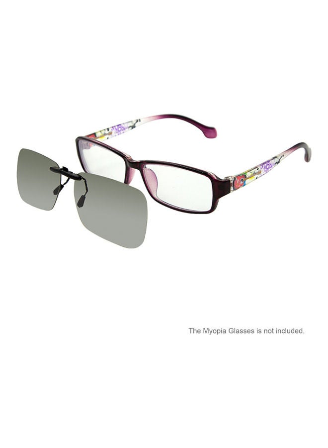 Generic Clip-on 3D Glasses Grey  - Image 3