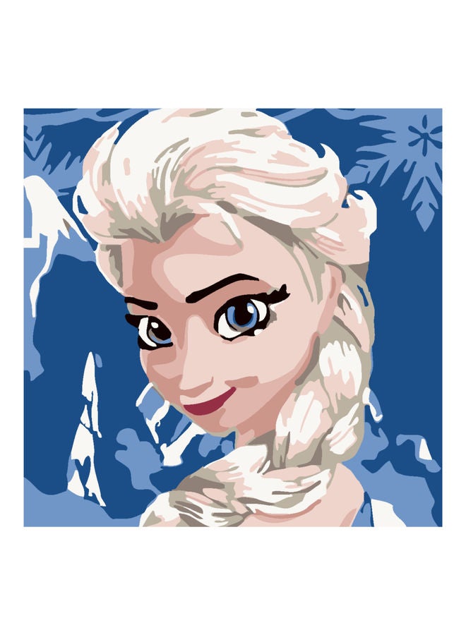 Life Full Kids DIY Paint by Numbers Elsa Multicolour 