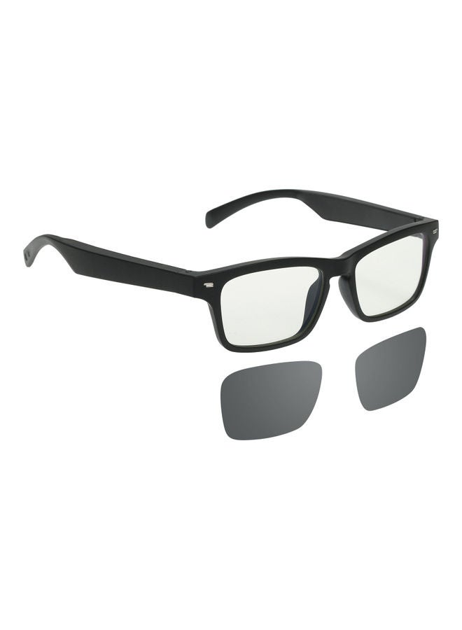 Generic Wirelessly BT  Light Blocking Smart Audio Glasses Black  - Image 1