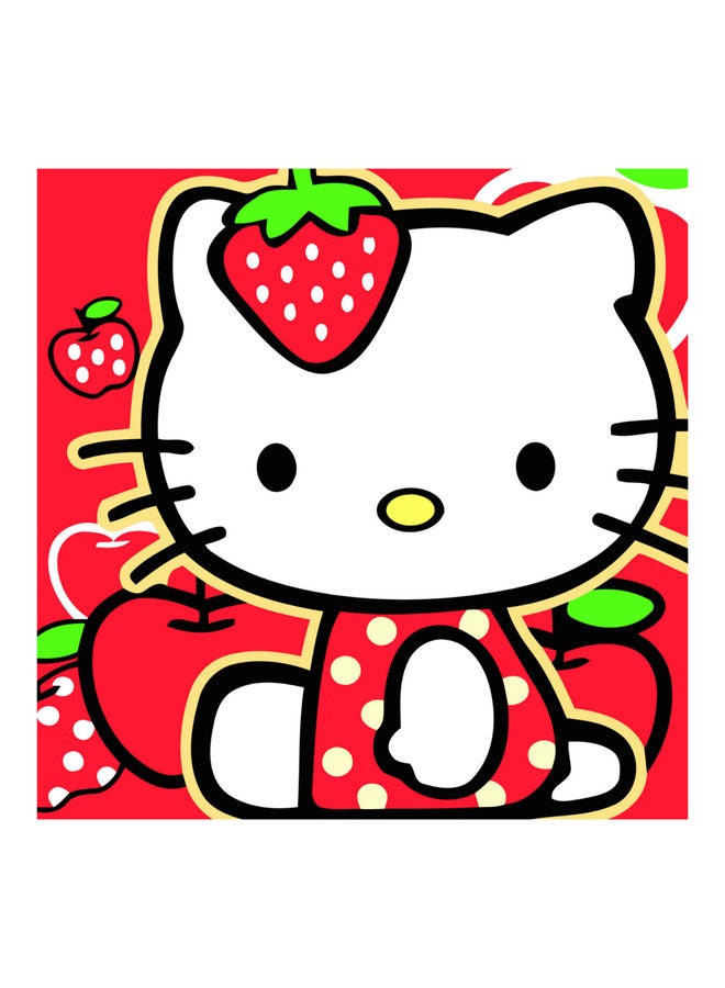 Life Full Kids DIY Paint by Numbers Hello Kitty Multicolour 
