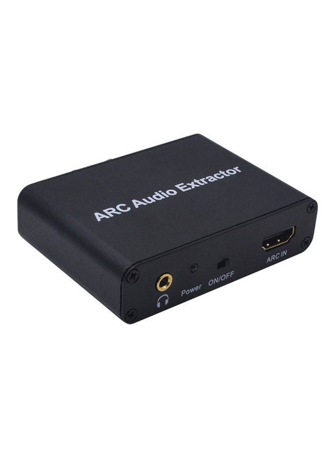 Generic HD ARC Adapter Audio Extractor Stereo Splitter V9318_P Black  - Image 4