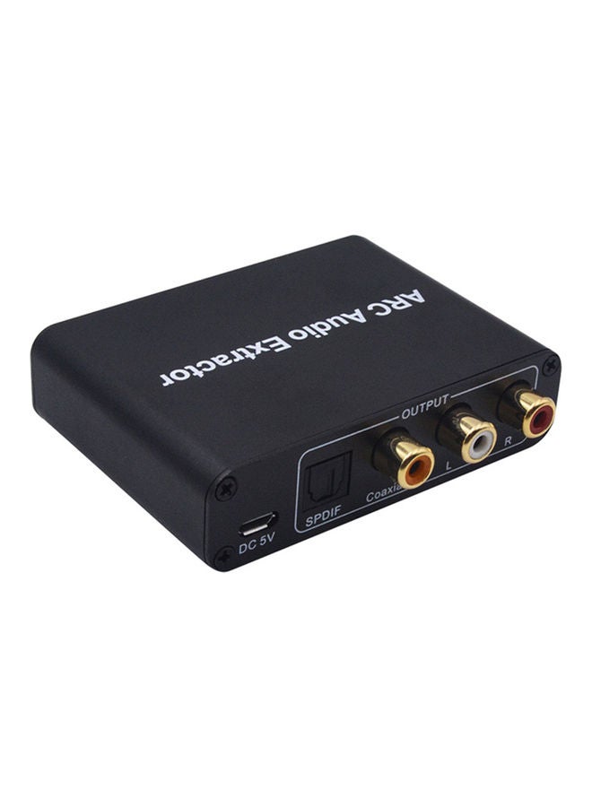 Generic HD ARC Adapter Audio Extractor Stereo Splitter V9318_P Black  - Image 5