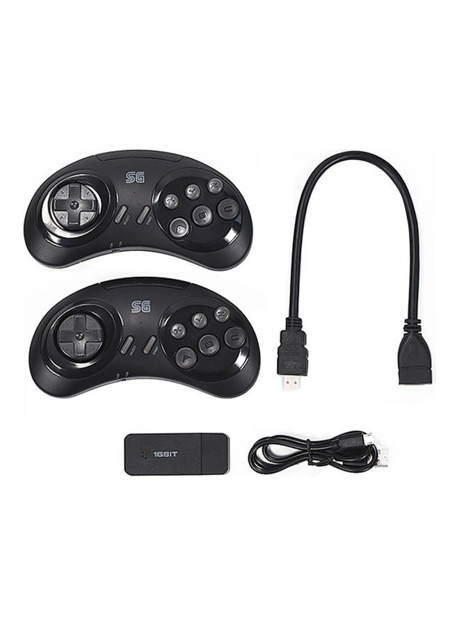 2-Piece Controllers with Game Stick and Power Cable for Sega Games - Image 1