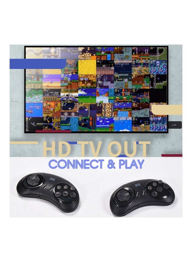 2-Piece Controllers with Game Stick and Power Cable for Sega Games - Image 4