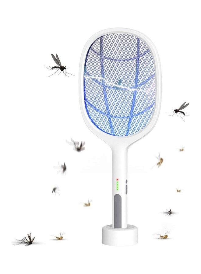 TAI-WANG - Cordless Electric Mosquito Swatter White 15cm - Image 1