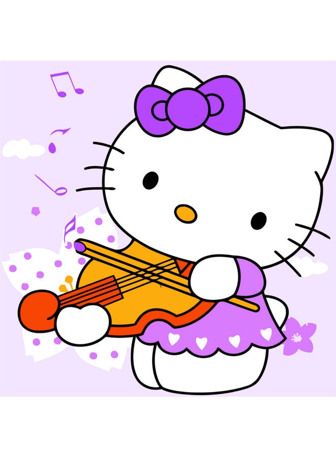 Life Full Kids DIY Paint by Numbers Musical Hello Kitty Multicolour 
