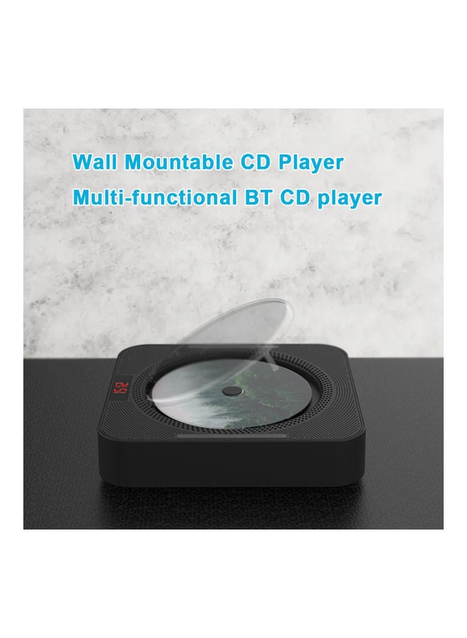YHS-08C Portable  Wall Mountable CD Music Player Pink - Image 3