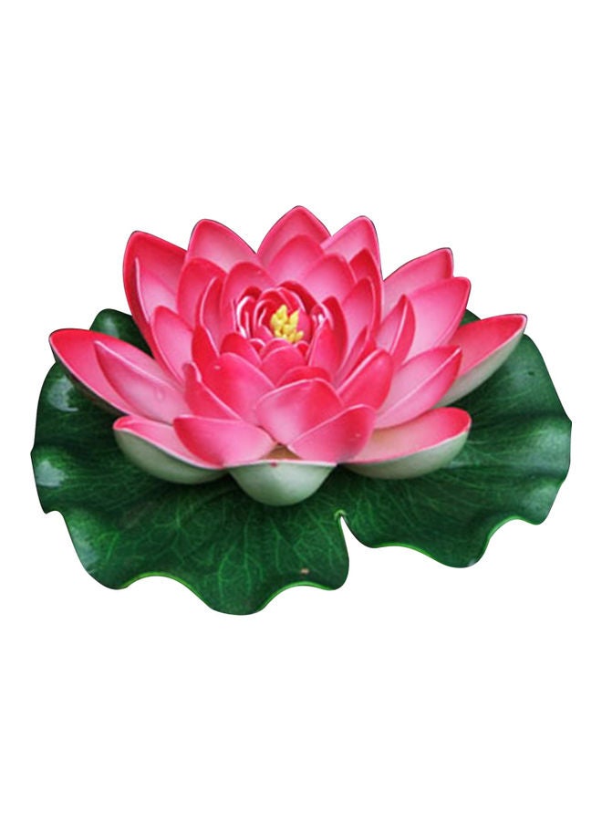 Generic Outdoor Decorative Artificial Floating Lotus Flower Multicolour 