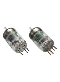 2-Piece 5654W Electronic Tube Vacuum Tubes Replacement V8575_P Transparent