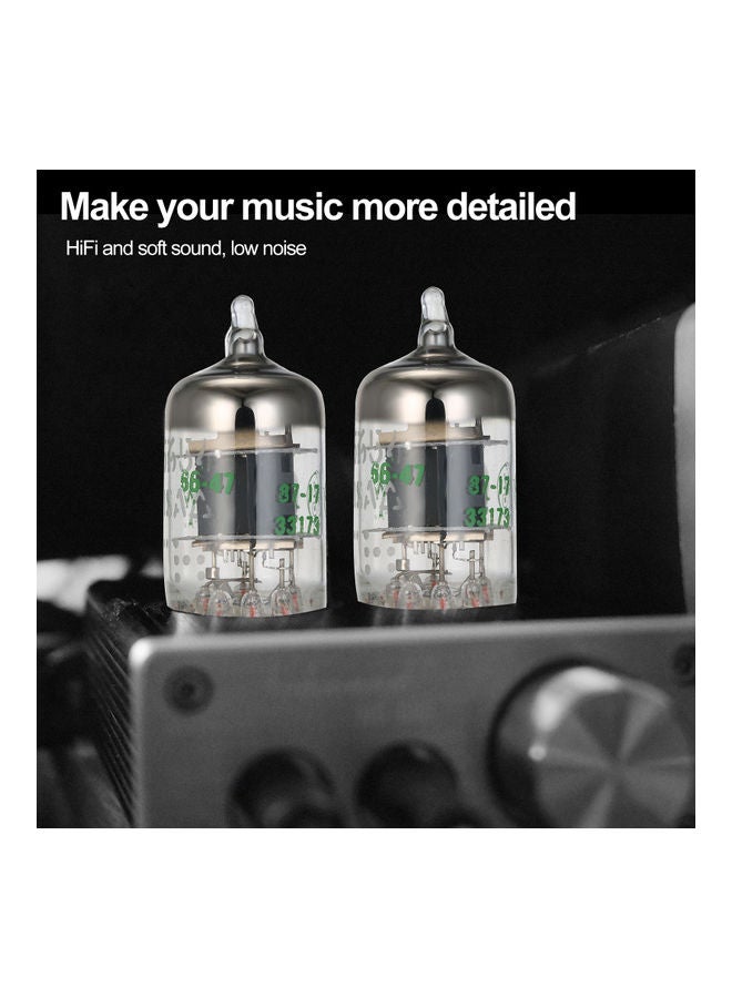 Generic - 2-Piece 5654W Electronic Tube Vacuum Tubes Replacement V8575_P Transparent - Image 1