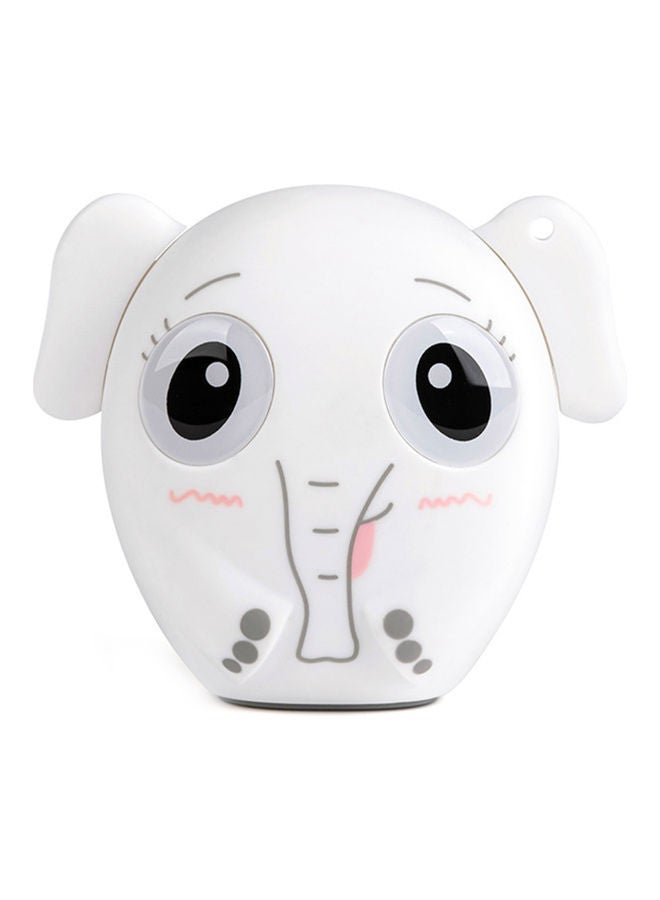 Cartoon Shape Mini TWS Bluetooth Speaker V8733-2_P White 