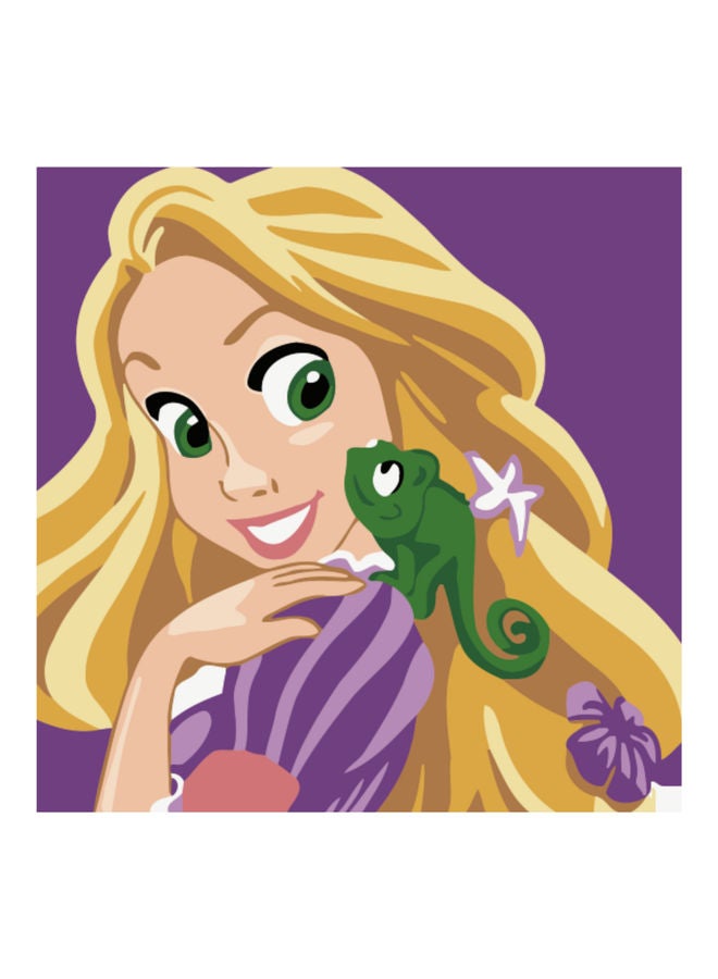 Life Full Kids DIY Paint by Numbers Rapunzel Multicolour 