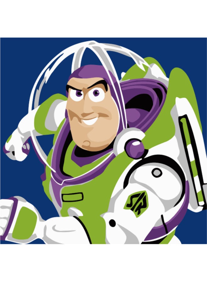 Life Full Kids DIY Paint by Numbers Buzz Lightyear Multicolour 