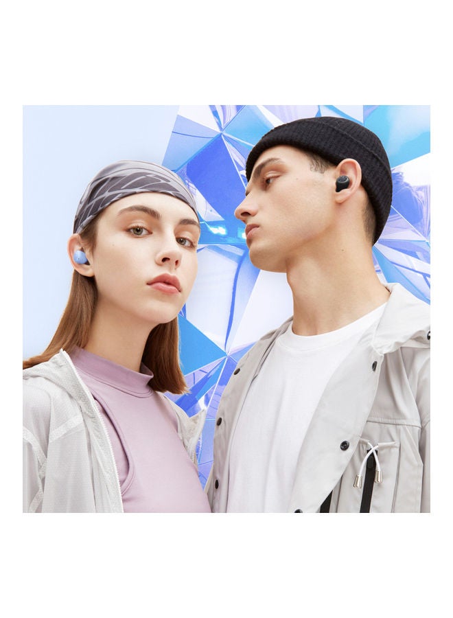 realme - In-Ear Bluetooth Q2 Buds With Case Blue - Image 1