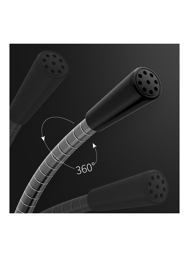 USB Recording Microphone with Noise Canceling V8261_P Black - Image 2