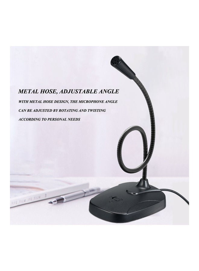 USB Recording Microphone with Noise Canceling V8261_P Black - Image 3