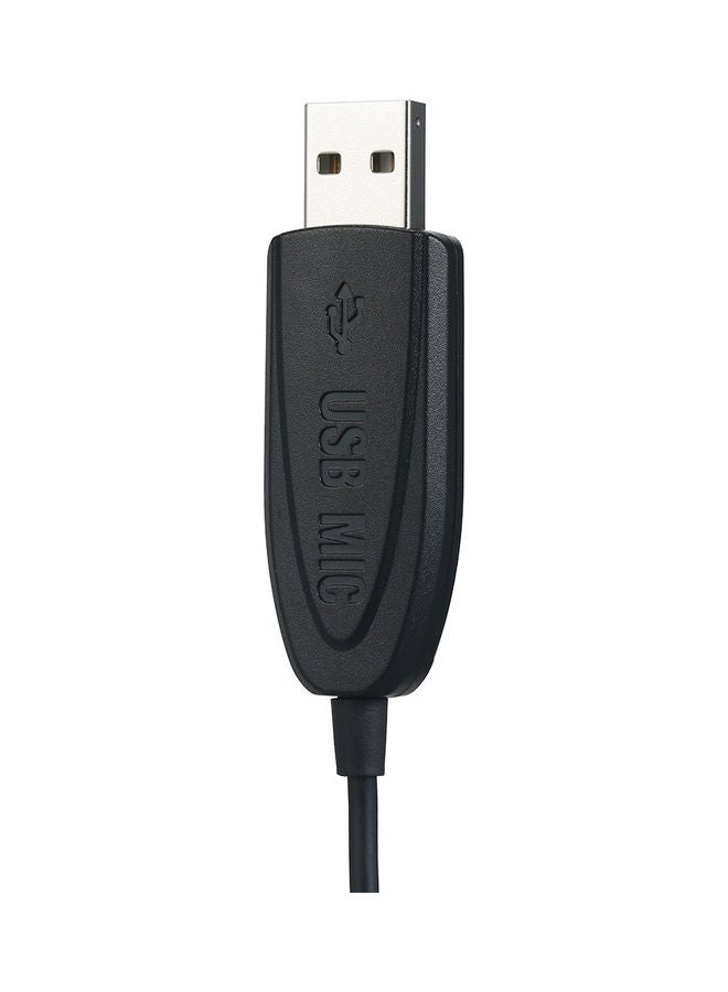 USB Recording Microphone with Noise Canceling V8261_P Black - Image 5