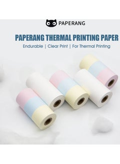 Pack Of 9 Thermal Printing Paper Rolls Pink/Blue/Yellow - v1629707306/N50334343A_2