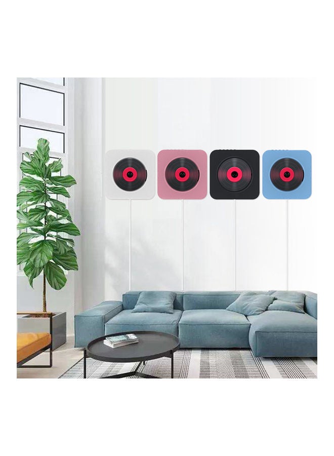 Wall Mounted CD Player Bluetooth Speakers White - Image 5