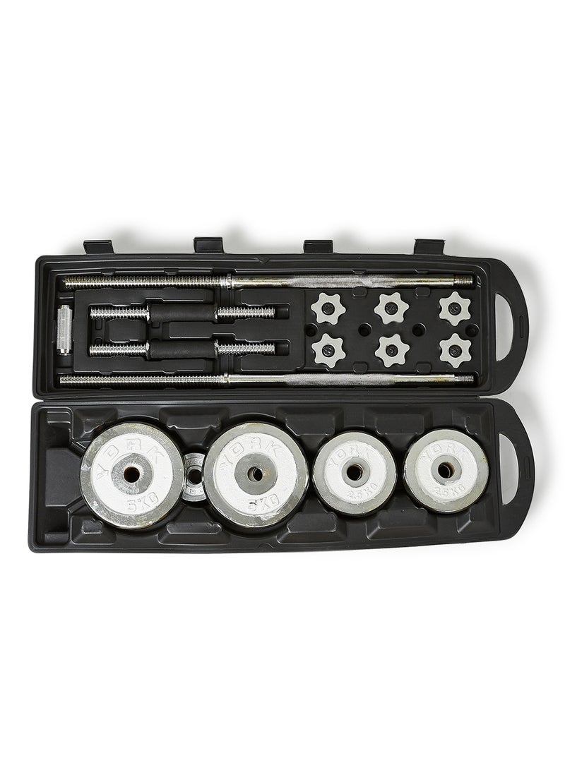 YORK Chrome Set 50 Kg Ykcd50 York 15kg - Image 4