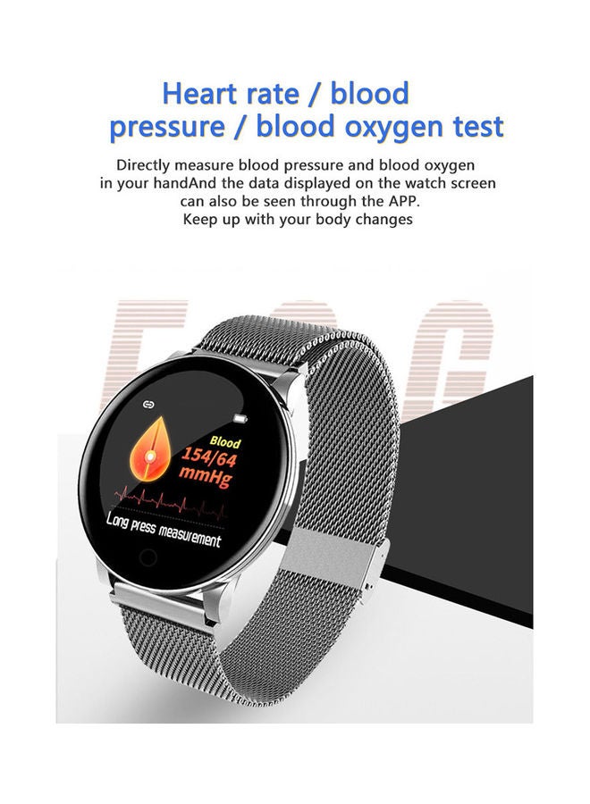 W8 Smart Bracelet Silver - Image 2