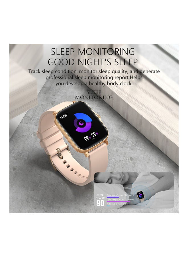 Y20 Touch Screen Smart Sports Watch Gold - Image 4