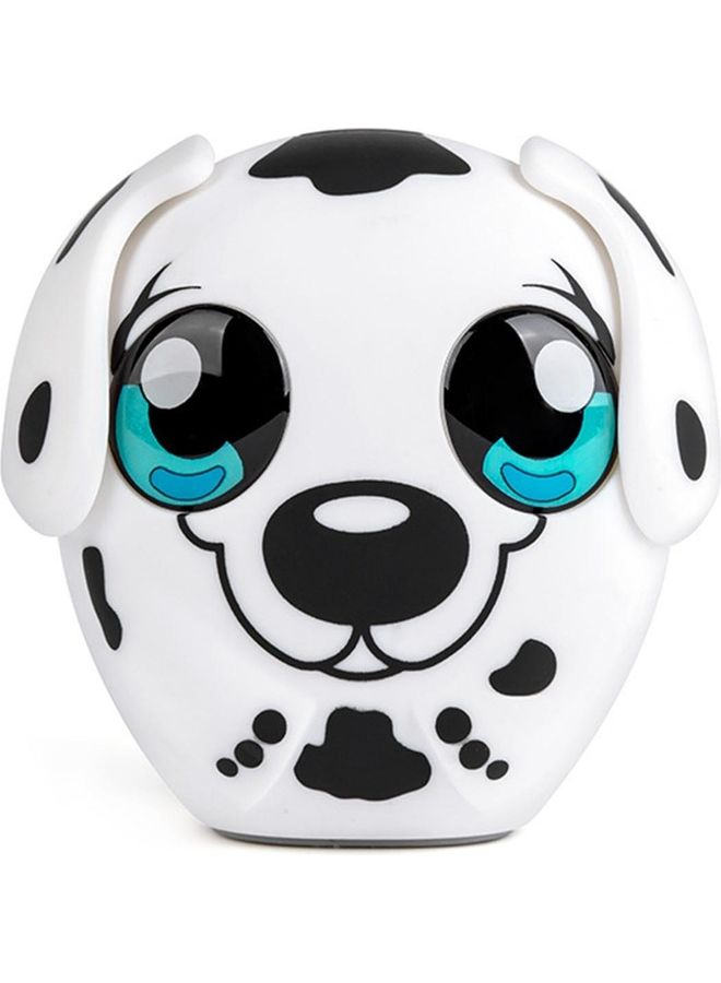 Dog Face Shape Mini TWS Bluetooth Speaker V8733-1_P White/Black 