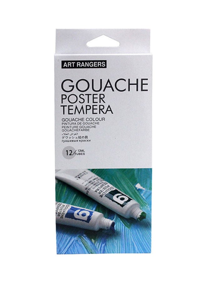 ART RANGERS Gouache Colors Set Of 12 Tubes Multicolour - Image 1