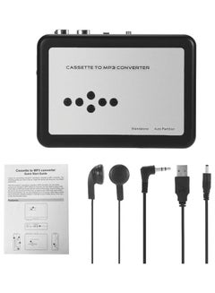 Cassette Tape-to-MP3 Converter V8996_P Black/Grey