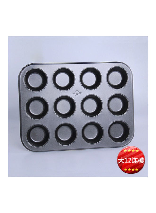 Carbon Steel Non-Stick Baking Pan Black