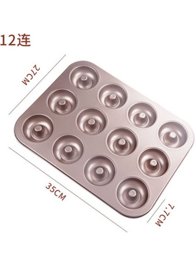 صينية خبز مانعة للالتصاق من الفولاذ الكربوني ذهبي