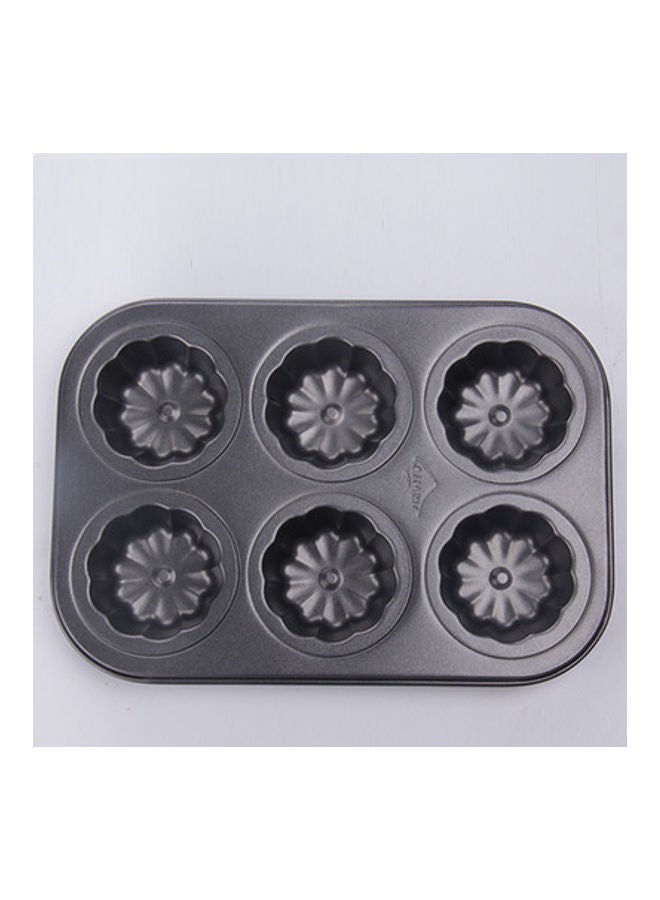 صينية خبز مانعة للالتصاق من الفولاذ الكربوني أسود