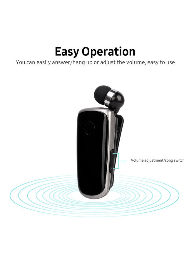 Portable Business BT Headphone Silver/White - Image 5