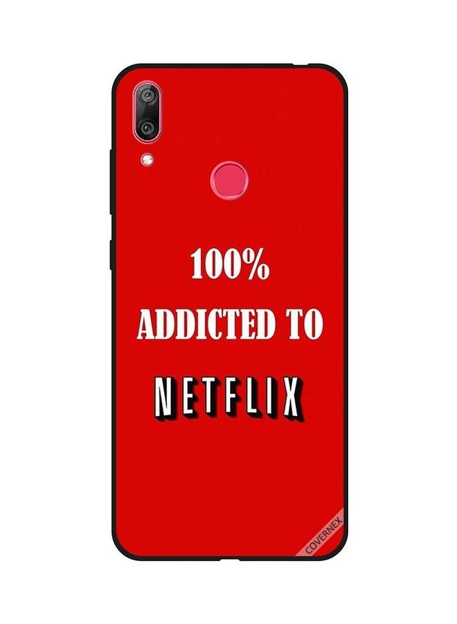 Covernex Protective Case Cover For Huawei Y7 Prime Red - Image 1