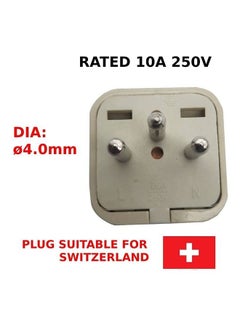 WONPRO Universal Travel Adapter White  - Image 3