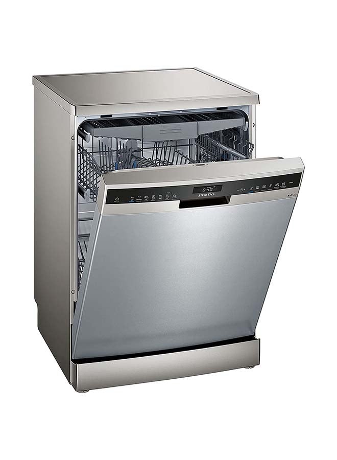 SIEMENS - Home Connect Freestanding Dishwasher with 13 Place Settings 2400 W SN25EI38CM silver - Image 1