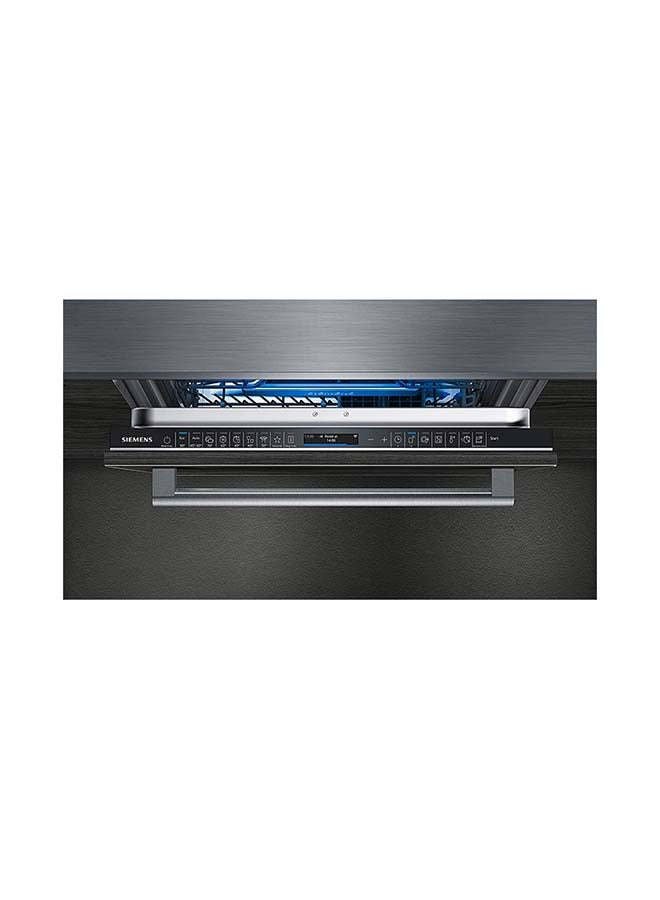 سيمنز غسالة أطباق هوم كونكت مكونة من 14 مكانا مع 8 إعدادات لبرامج 220 W SN67ZX48DM فضي - Image 2