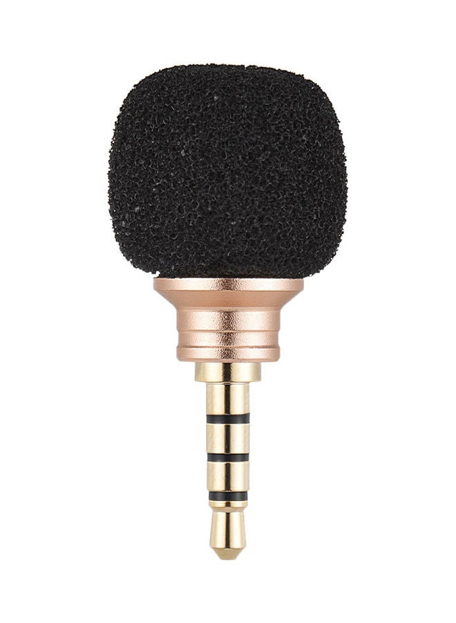ANDOER Smartphone Portable Mini Omni-Directional Mic Gold - Image 1