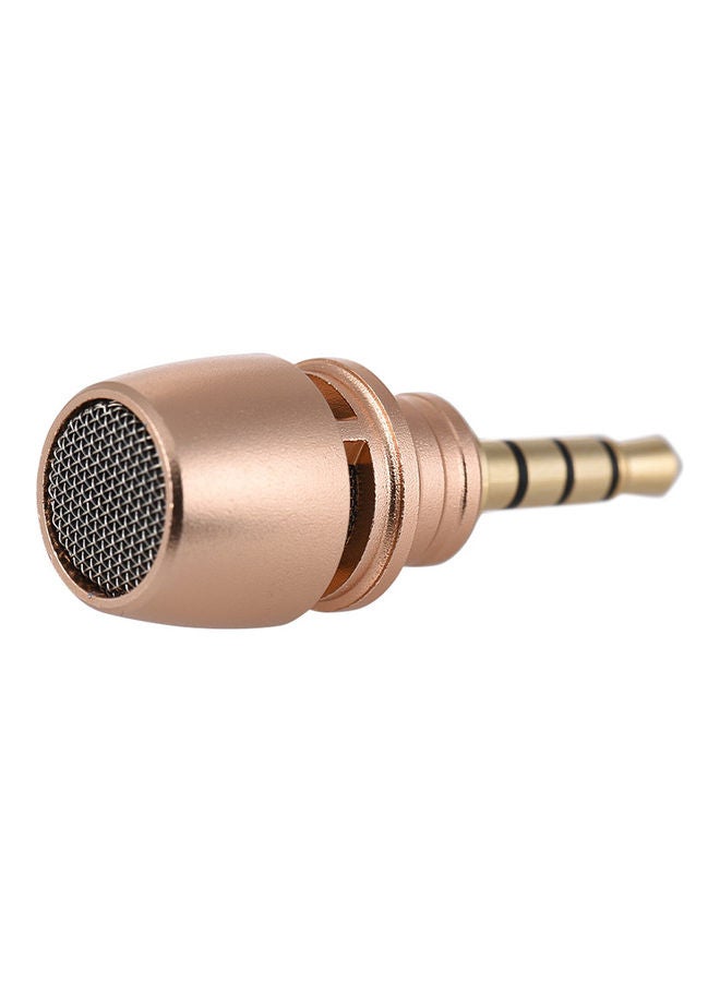 ANDOER Smartphone Portable Mini Omni-Directional Mic Gold - Image 4