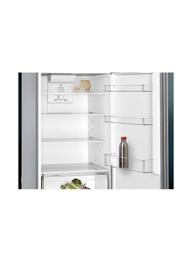 SIEMENS - Top Freezer Refrigerator 0 W KD55NNL20M silver - Image 1